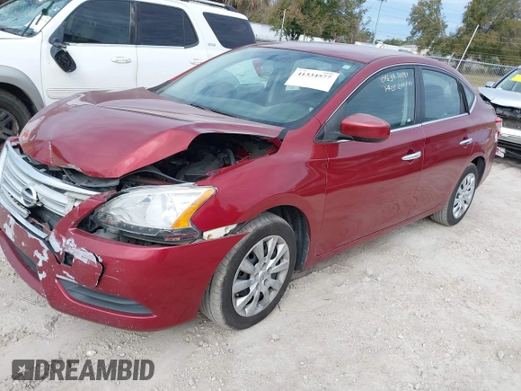 2015 Nissan Sentra SR with VIN 3N1AB7AP5FL659483, listed as a IAAI auction lot 41334577 with 176,903 mi miles and . Bid and sale history available at DreamBid. Image 2.