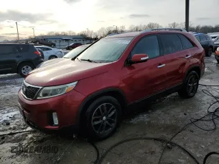 2014 Kia Sorento LX z VIN 5XYKT3A62EG433180, wystawiony jako Copart lot #45491975 z przebiegiem 154 870 mil mil oraz Szkoda całkowita • Salvage title. Historia ofert i sprzedaży dostępna na DreamBid. Obrazek 1.