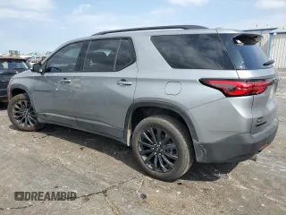 2023 Chevrolet Traverse RS with VIN 1GNERJKW2PJ188602, listed as a Copart auction lot 66934444 with 18,107 mi miles and Salvage Title. Bid and sale history available at carsss.com. Image 2.