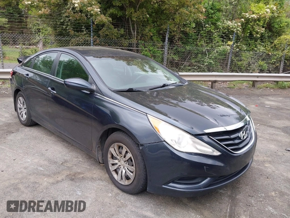 2013 Hyundai Sonata GLS with VIN 5NPEB4AC0DH606973, listed as a IAAI auction lot 42027694 with 243,935 mi miles and . Bid and sale history available at carsss.com. Image 1.