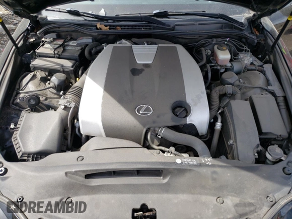 2015 Lexus IS 350 with VIN JTHCE1D25F5008167, listed as a Copart auction lot 49696125 with 121,377 mi miles and Salvage title. Bid and sale history available at DreamBid. Image 11.