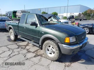 2001 Ford Ranger XL Fleet with VIN 1FTZR15E71PB62742, listed as a IAAI auction lot 42499798 with 13,094 mi miles and . Bid and sale history available at DreamBid. Image 1.