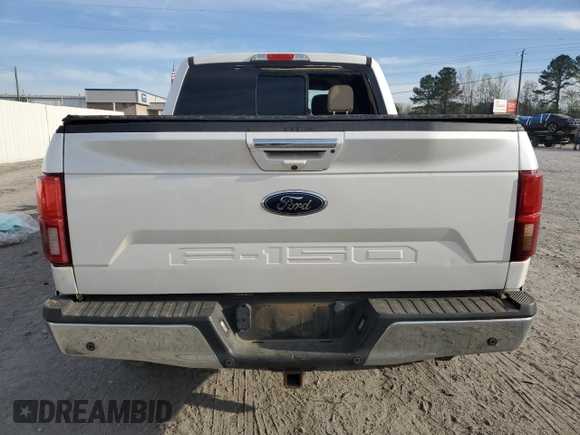 2019 Ford F-150 XL with VIN 1FTEW1E53KFC64165, listed as a Copart auction lot 50802595 with 148,546 mi miles and Salvage Title. Bid and sale history available at carsss.com. Image 6.