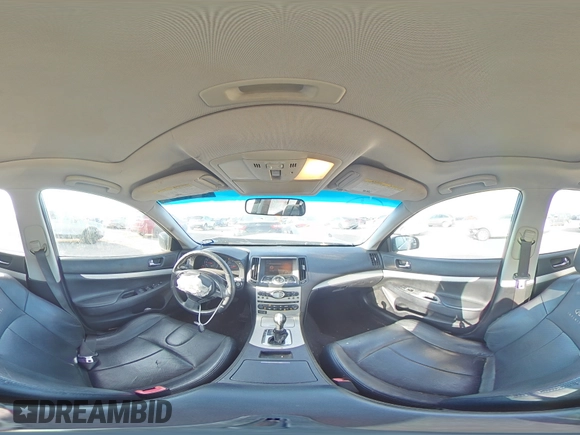 2008 Infiniti G35 Journey with VIN JNKBV61E38M203586, listed as a Copart auction lot 61967574 with 171,503 mi miles and Salvage Title. Bid and sale history available at DreamBid. Image 12.
