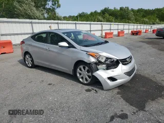 2012 Hyundai Elantra Limited z VIN KMHDH4AE1CU345347, wystawiony jako Copart lot #59025695 z przebiegiem 96 959 mil mil oraz Szkoda całkowita • Salvage title. Historia ofert i sprzedaży dostępna na DreamBid. Obrazek 4.