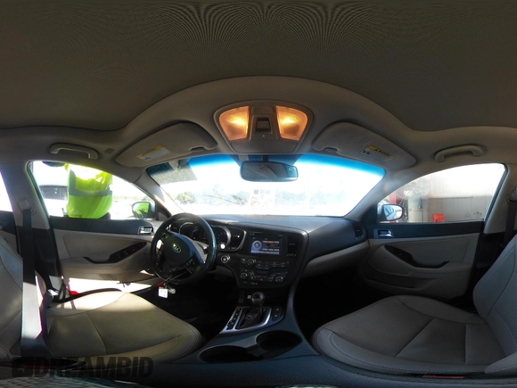 2013 Kia Optima EX with VIN KNAGM4AD0D5041441, listed as a IAAI auction lot 42123605 with 83,186 mi miles. Bid and sale history available at carsss.com. Image 18.