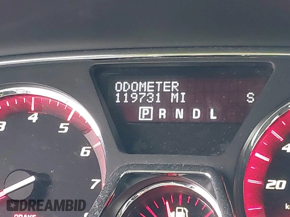 2013 GMC Acadia Denali with VIN 1GKKVTKD4DJ193074, listed as a IAAI auction lot 41879085 with 119,731 mi miles. Bid and sale history available at carsss.com. Image 16.