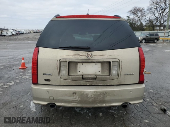 2007 Cadillac SRX with VIN 1GYEE63A970156718, listed as a Copart auction lot 46070525 with 154,741 mi miles and Clean Title. Bid and sale history available at carsss.com. Image 6.