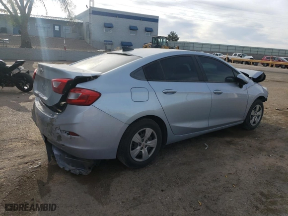 2017 Chevrolet Cruze LS with VIN 1G1BC5SM3H7278237, listed as a Copart auction lot 47006205 with 0 mi miles and Clean Title. Bid and sale history available at carsss.com. Image 3.