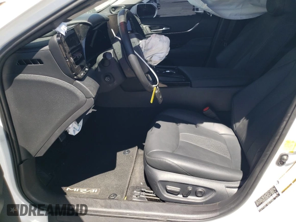 2023 Toyota Mirai XLE with VIN JTDAAAAA3PA009732, listed as a Copart auction lot 68083874 with 12,563 mi miles and Salvage Title. Bid and sale history available at carsss.com. Image 7.