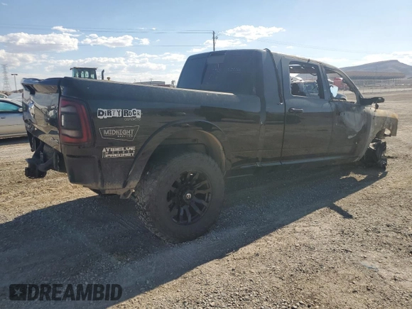 2019 Ram 2500 Laramie with VIN 3C6UR5NL8KG656377, listed as a Copart auction lot 69230454 with 0 mi miles and Non Repairable. Bid and sale history available at carsss.com. Image 3.