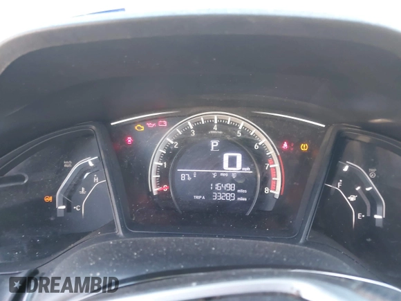 2016 Honda Civic Sedan LX with VIN 19XFC2F50GE027409, listed as a IAAI auction lot 41678211 with 116,498 mi miles. Bid and sale history available at carsss.com. Image 7.