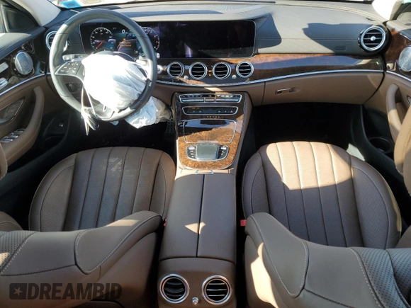 2023 Mercedes-Benz E-Class E 450 with VIN W1KZH6AB1PB155552, listed as a Copart auction lot 45599685 with 22,607 mi miles and Salvage Title. Bid and sale history available at carsss.com. Image 8.
