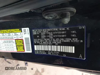 2016 Toyota Sienna XLE z VIN 5TDYK3DC6GS718551, wystawiony jako IAAI lot #41537134 z przebiegiem 114 839 mil mil oraz . Historia ofert i sprzedaży dostępna na DreamBid. Obrazek 9.