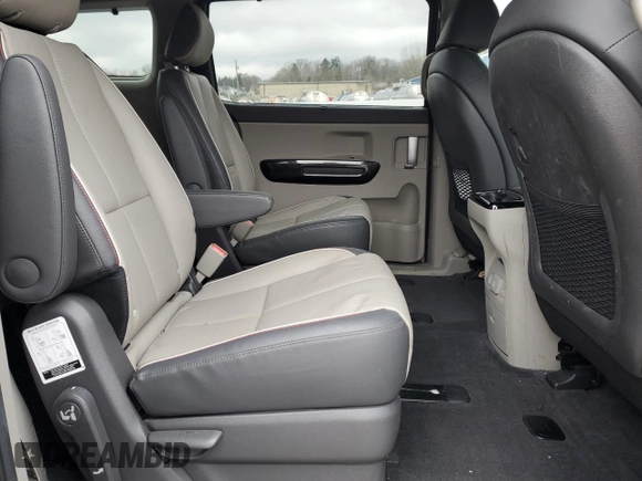 2017 Kia Sedona SX with VIN KNDMC5C12H6324411, listed as a Copart auction lot 52789895 with 27,003 mi miles and Salvage Title. Bid and sale history available at carsss.com. Image 11.
