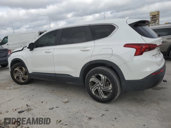 2022 Hyundai Santa Fe SE z VIN 5NMS14AJ7NH435951, wystawiony jako Copart lot #57173405 z przebiegiem 33 360 mil mil oraz Szkoda całkowita • Salvage title. Historia ofert i sprzedaży dostępna na DreamBid. Obrazek 2.