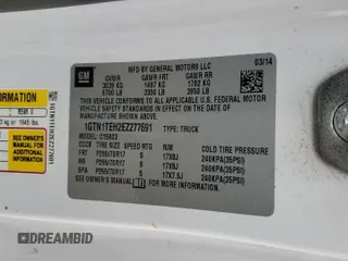 2014 GMC Sierra 1500 z VIN 1GTN1TEH2EZ277691, wystawiony jako Copart lot #78431784 z przebiegiem 194 020 mil mil oraz Tytuł czysty. Historia ofert i sprzedaży dostępna na DreamBid. Obrazek 12.