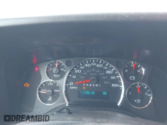2010 Chevrolet Express Cargo with VIN 1GCZGFBA8A1144127, listed as a IAAI auction lot 42306432 with 170,856 mi miles and . Bid and sale history available at DreamBid. Image 7.