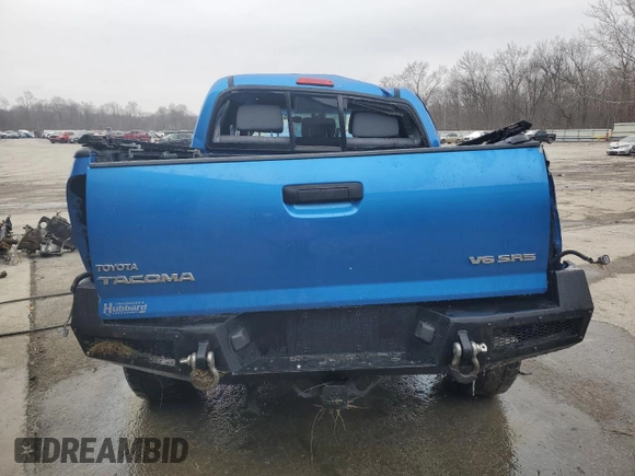 2007 Toyota Tacoma with VIN 5TELU42N87Z381933, listed as a Copart auction lot 45102465 with 140,696 mi miles and Salvage Title. Bid and sale history available at DreamBid. Image 6.