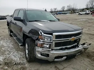 2015 Chevrolet Silverado 1500 LT with VIN 3GCUKREC9FG255270, listed as a Copart auction lot 45461935 with 152,540 mi miles and Salvage Title. Bid and sale history available at carsss.com. Image 10.
