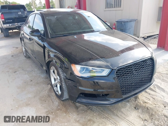 2015 Audi A3 Premium z VIN WAUACGFF1F1140560, wystawiony jako IAAI lot #42151740 z przebiegiem 118 664 mil mil oraz . Historia ofert i sprzedaży dostępna na DreamBid. Obrazek 1.