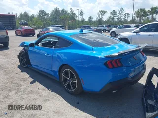 2024 Ford Mustang EcoBoost with VIN 1FA6P8TH6R5118078, listed as a IAAI auction lot 41786398 with 10,624 mi miles. Bid and sale history available at carsss.com. Image 3.