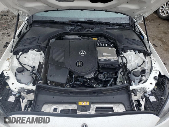 2024 Mercedes-Benz C 300 with VIN W1KAF4GB8RR213116, listed as a Copart auction lot 50662345 with 2,256 mi miles and Salvage Title. Bid and sale history available at DreamBid. Image 12.