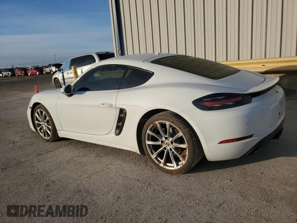 2018 Porsche 718 Cayman z VIN WP0AA2A85JK262216, wystawiony jako Copart lot #82436914 z przebiegiem 109 574 mil mil oraz Szkoda całkowita • Salvage title. Historia ofert i sprzedaży dostępna na DreamBid. Obrazek 2.