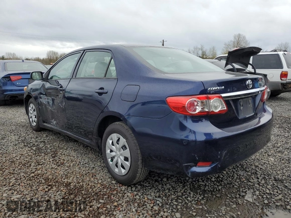 2013 Toyota Corolla L with VIN 5YFBU4EEXDP182326, listed as a Copart auction lot 50921225 with 105,654 mi miles and Salvage Title. Bid and sale history available at carsss.com. Image 2.