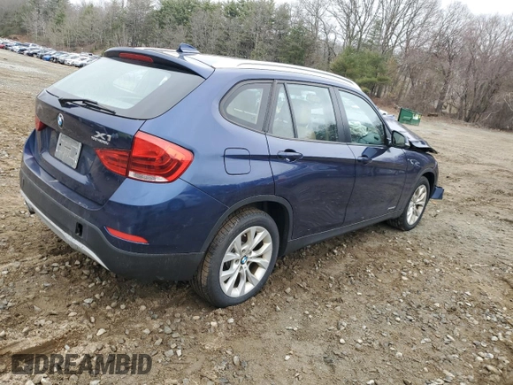 2013 BMW X1 xDrive28i with VIN WBAVL1C56DVR88241, listed as a Copart auction lot 50440185 with 120,061 mi miles and Clean Title. Bid and sale history available at carsss.com. Image 3.