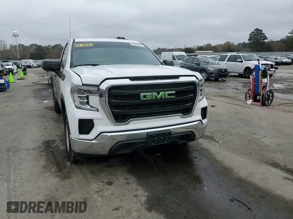 2020 GMC Sierra 1500 with VIN 3GTN8AEF0LG214844, listed as a Copart auction lot 85161574 with 158,570 mi miles and Salvage Title. Bid and sale history available at DreamBid. Image 11.