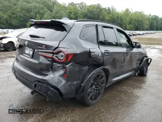 2022 BMW X3 M z VIN 5YM13EC09N9J95191, wystawiony jako Copart lot #63090823 z przebiegiem 15 029 mil mil oraz . Historia ofert i sprzedaży dostępna na DreamBid. Obrazek 3.
