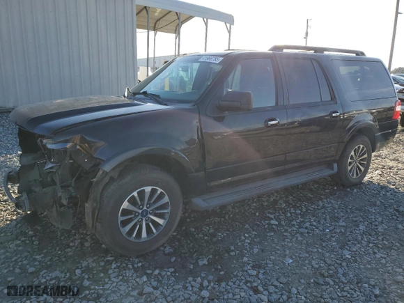 2015 Ford Expedition EL XLT with VIN 1FMJK1HT3FEF43935, listed as a Copart auction lot 41966785 with 254,852 mi miles and Salvage Title. Bid and sale history available at carsss.com. Image 1.