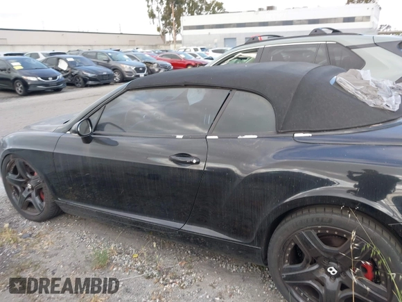 2007 Bentley Continental GT with VIN SCBDR33W67C046257, listed as a IAAI auction lot 41661440 with 54,229 mi miles and . Bid and sale history available at DreamBid. Image 14.