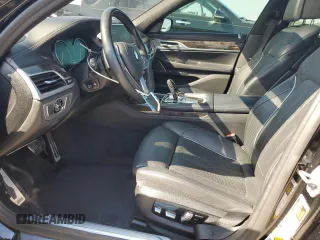 2019 BMW 7 Series 750i with VIN WBA7F0C56KGM25329, listed as a Copart auction lot 71613623 with 52,799 mi miles. Bid and sale history available at carsss.com. Image 7.