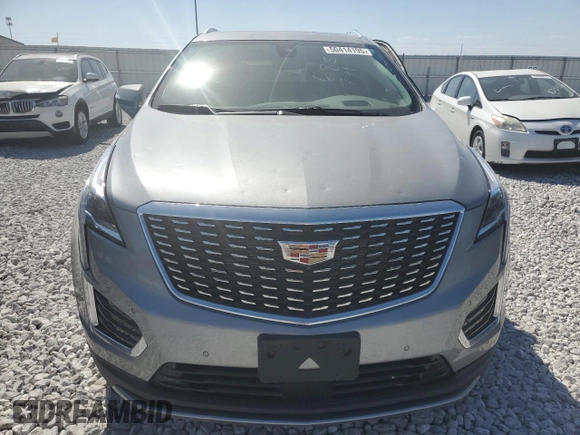 2024 Cadillac XT5 AWD Premium Luxury with VIN 1GYKNDRS6RZ733825, listed as a Copart auction lot 50414195 with 14,816 mi miles and Salvage title. Bid and sale history available at DreamBid. Image 5.