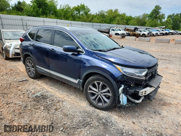 2020 Honda CR-V Touring с VIN 2HKRW2H9XLH631074, выставлен на аукционе Copart как лот 62957255 с пробегом 21 460 миль миль и Списание • Salvage title. История ставок и продаж доступна на DreamBid. Изображение 4.