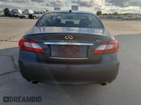 2011 Infiniti M37 with VIN JN1BY1APXBM320444, listed as a Copart auction lot 71220844 with 95,477 mi miles and Salvage Title. Bid and sale history available at carsss.com. Image 6.