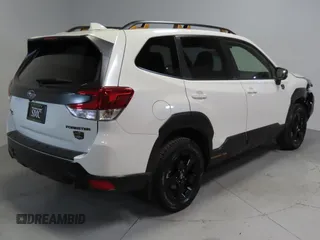 2023 Subaru Forester Wilderness with VIN JF2SKAMC7PH464218, listed as a Copart auction lot 50942575 with 8,827 mi miles and Salvage Title. Bid and sale history available at carsss.com. Image 3.