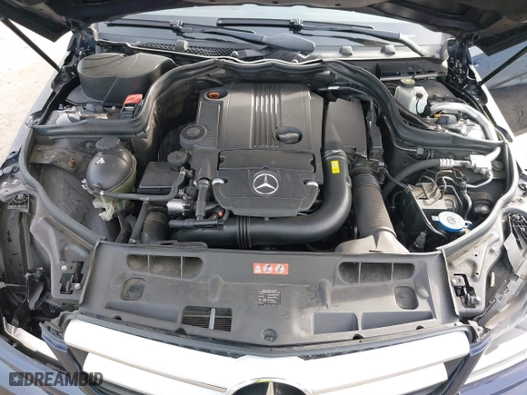 2012 Mercedes-Benz C-Class C 250 with VIN WDDGJ4HB7CF796438, listed as a IAAI auction lot 41600303 with 65,352 mi miles. Bid and sale history available at carsss.com. Image 10.