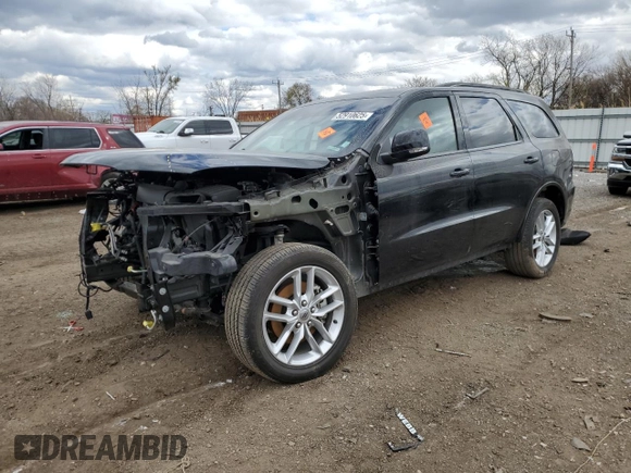 2023 Dodge Durango GT Plus with VIN 1C4RDJDG3PC611724, listed as a Copart auction lot 52910625 with Not provided miles and Salvage title. Bid and sale history available at DreamBid. Image 1.