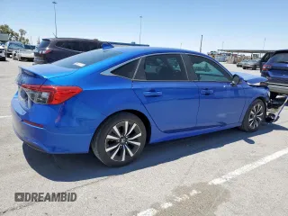 2023 Honda Civic EX с VIN 2HGFE1F7XPH310539, выставлен на аукционе Copart как лот 57753885 с пробегом 26 878 миль миль и Списание • Salvage title. История ставок и продаж доступна на DreamBid. Изображение 3.