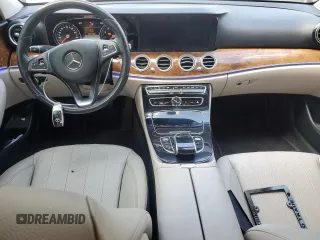 2017 Mercedes-Benz E 300 Luxury with VIN WDDZF4JB8HA150141, listed as a Copart auction lot 52560295 with 81,014 mi miles and Salvage Title. Bid and sale history available at DreamBid. Image 8.