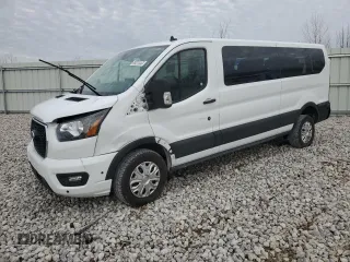 2024 Ford Transit Passenger XL with VIN 1FBAX2YG7RKA21561, listed as a Copart auction lot 53460995 with 35,790 mi miles and Clean Title. Bid and sale history available at carsss.com. Image 1.