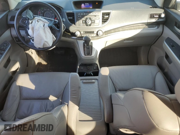 2014 Honda CR-V EX-L with VIN 2HKRM4H72EH668011, listed as a Copart auction lot 53187095 with 165,931 mi miles and Salvage Title. Bid and sale history available at carsss.com. Image 8.