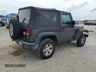 2016 Jeep Wrangler Sport with VIN 1C4AJWAG1GL302714, listed as a Copart auction lot 51862105 with 98,362 mi miles and Salvage Title. Bid and sale history available at carsss.com. Image 3.