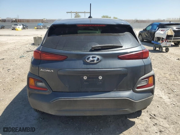 2019 Hyundai Kona SE with VIN KM8K12AAXKU199056, listed as a Copart auction lot 52106165 with 135,723 mi miles and Clean Title. Bid and sale history available at carsss.com. Image 6.