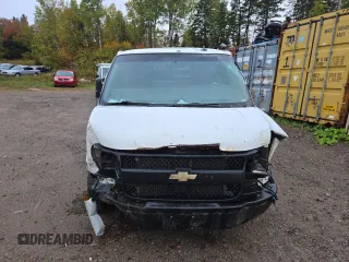 2017 Chevrolet Express Cargo Van with VIN 1GCWGBFF8H1225222, listed as a Copart auction lot 71079524 with 0 mi miles and Salvage Title. Bid and sale history available at carsss.com. Image 5.