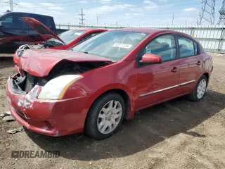 2010 Nissan Sentra S with VIN 3N1AB6AP8AL671968, listed as a Copart auction lot 52311125 with 129,789 mi miles and Salvage Title. Bid and sale history available at carsss.com. Image 1.