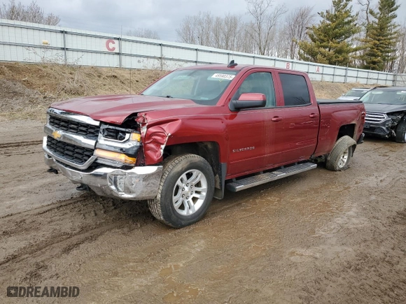 2018 Chevrolet Silverado 1500 LT with VIN 3GCUKREC7JG530434, listed as a Copart auction lot 49590375 with 106,751 mi miles and Clean Title. Bid and sale history available at carsss.com. Image 1.
